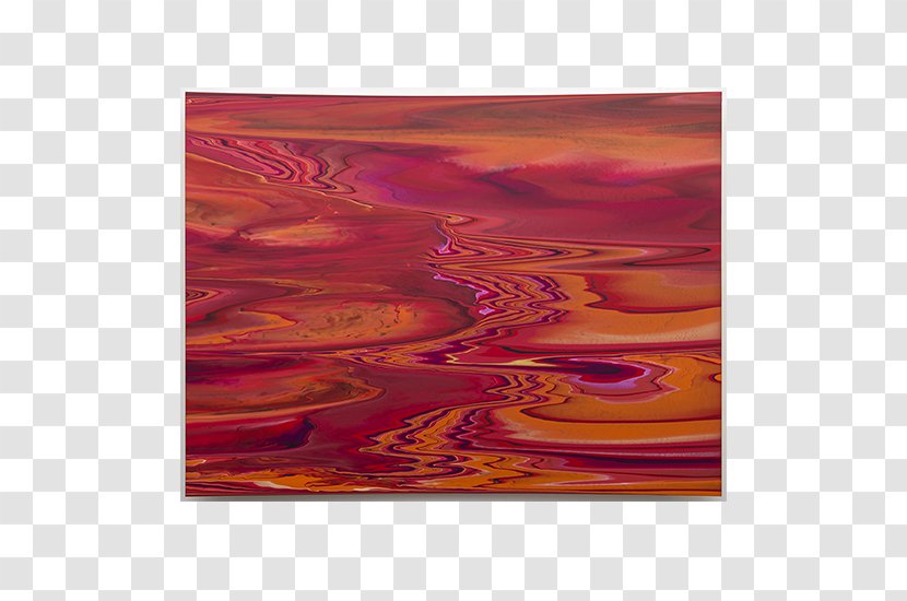 Acrylic Paint Modern Art Rectangle Resin Transparent PNG