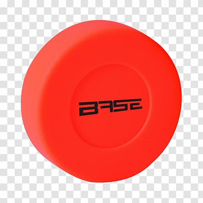 Computer Hardware - Orange - Hockey Puck Transparent PNG