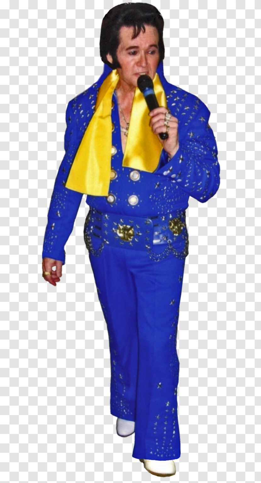 Elvis Presley Parkes Festival Impersonator Costume - Virginia Transparent PNG