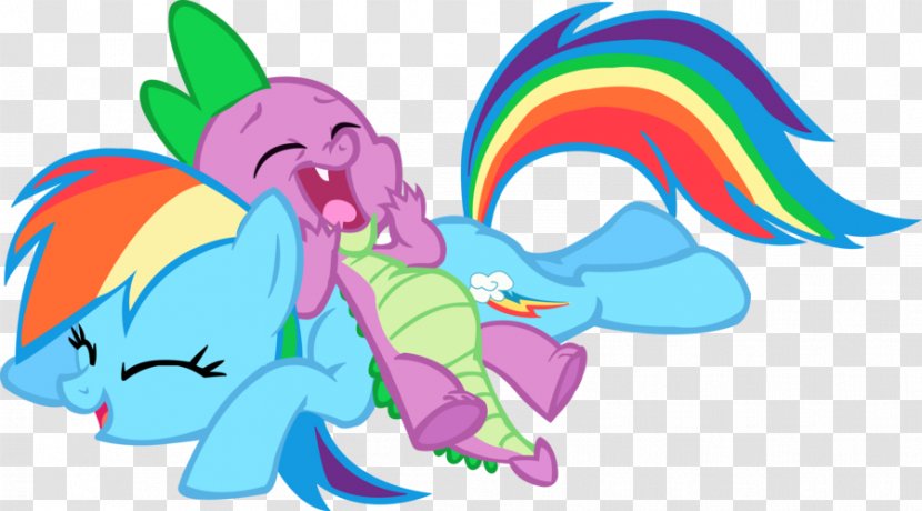 Rainbow Dash Spike Rarity My Little Pony - Frame Transparent PNG