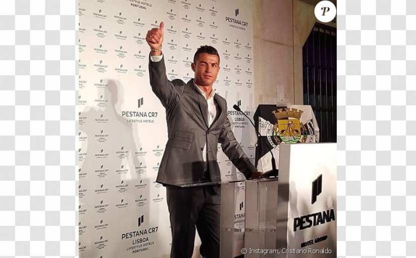 Real Madrid C.F. Pestana CR7 Lisboa Hotel Football Player - Tuxedo Transparent PNG