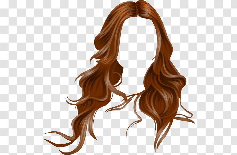 Long Hair Stardoll Wig Coloring - Fashion Transparent PNG