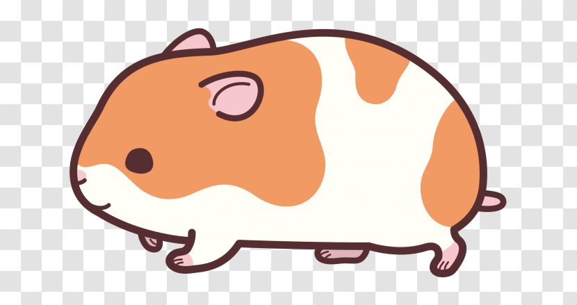 Golden Hamster Rodent Whiskers - Orange - 8 3 Transparent PNG