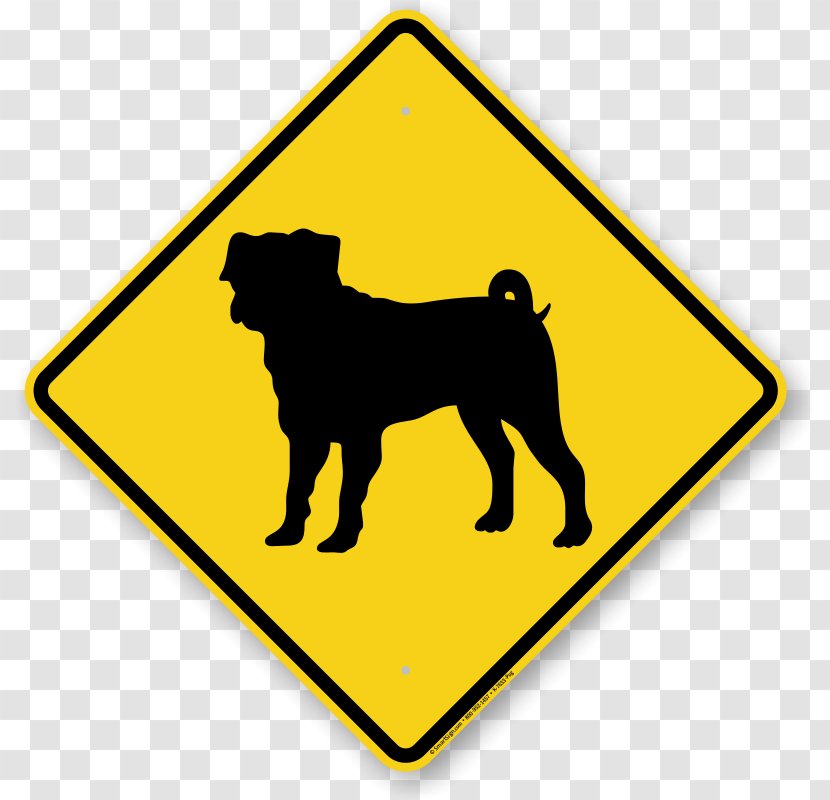 Car Traffic Sign Light Road Clip Art - Dog Transparent PNG