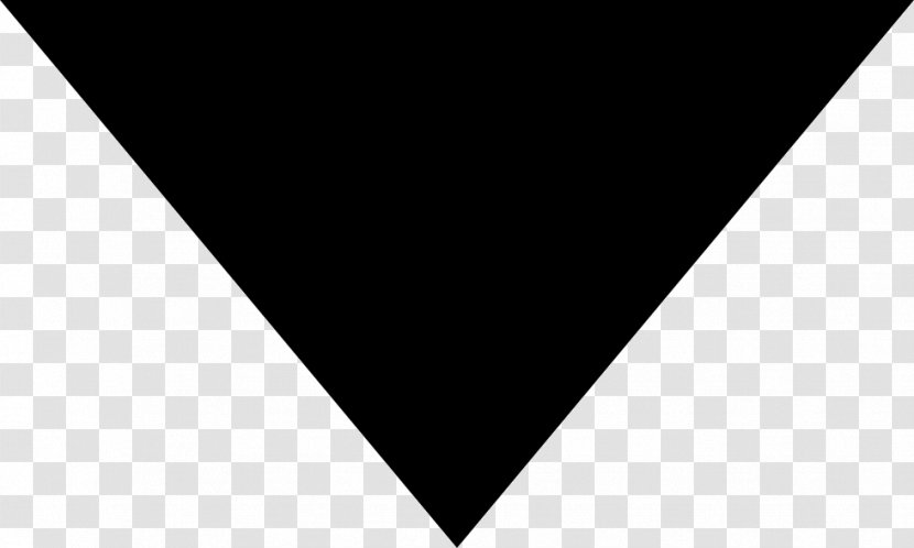 Triangle Information - Down Arrow Transparent PNG