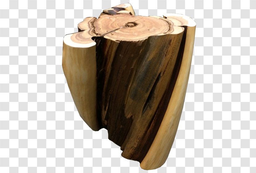 Vase - Wood - Live Edge Transparent PNG