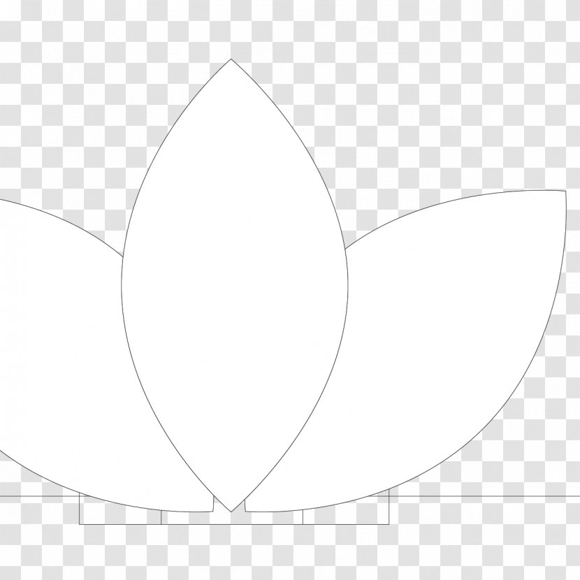 Angle Circle Pattern Product Design Font - Leaf - Line Art Transparent PNG