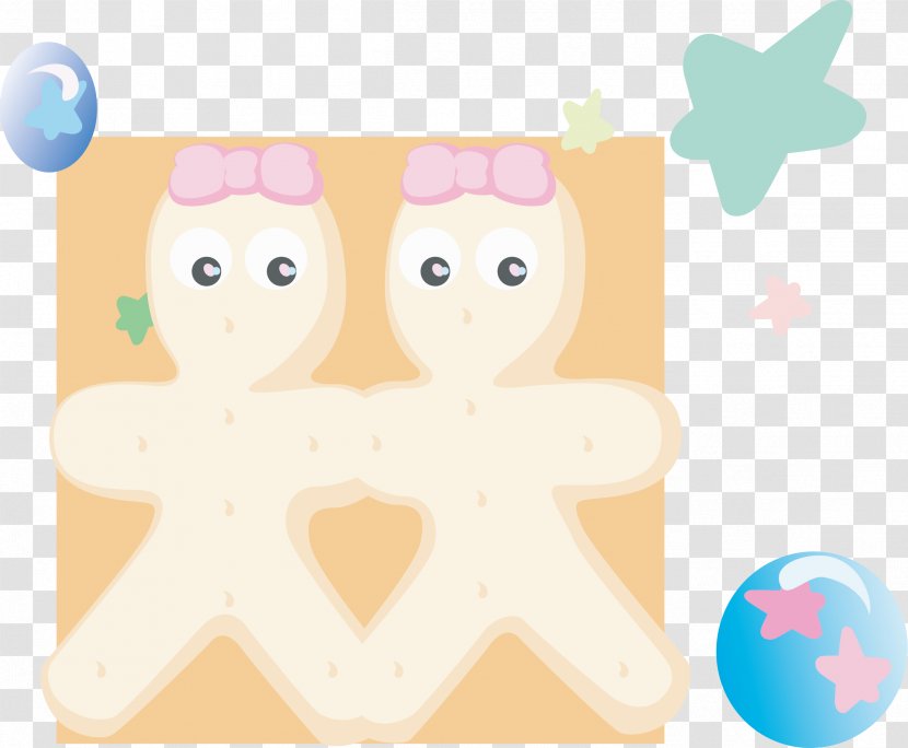 Cartoon Constellation - Gemini Transparent PNG