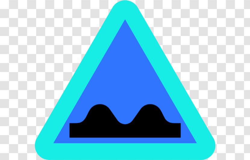 Triangle Clip Art - Aqua Transparent PNG