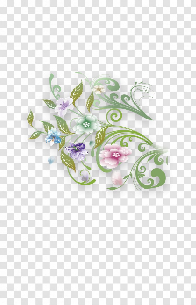 Floral Design Squid Flower Pattern - Ornament - Creative Patterns Transparent PNG