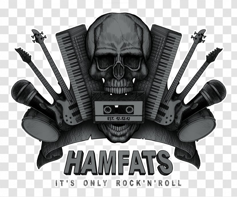 Logo Brand White Font - It's Only Rock 'n Roll Transparent PNG