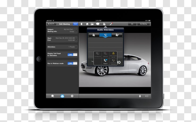 Car Display Device Tesla Motors Automotive Design - Model S Transparent PNG