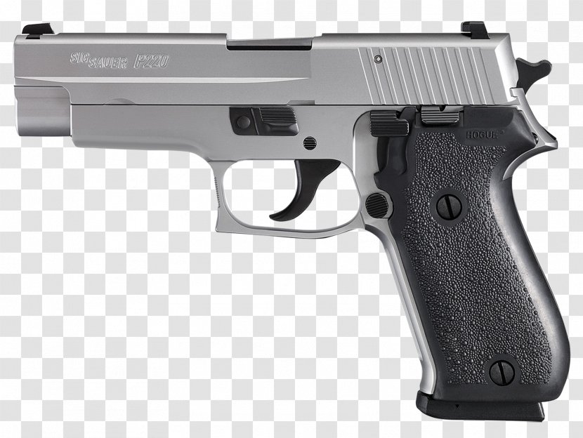 SIG Sauer P220 .45 ACP Semi-automatic Pistol Firearm - Airsoft - Handgun Transparent PNG