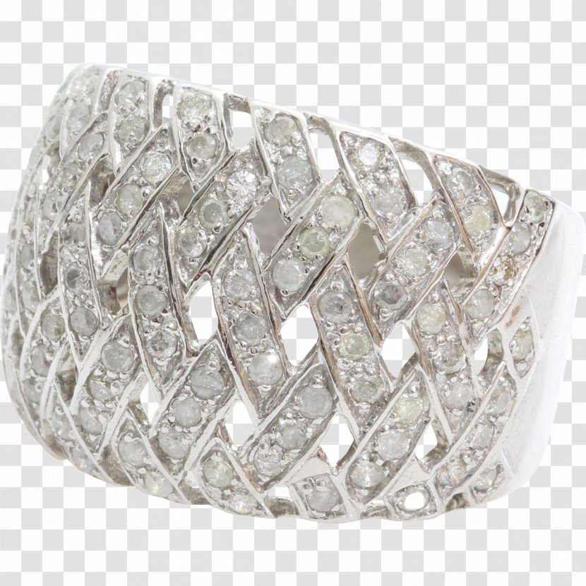 Jewellery Bling-bling Gemstone Bangle Silver - Metal - Brilliant Transparent PNG