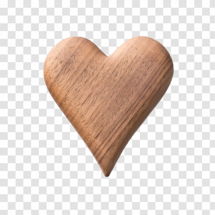 Heart Wood Beige Love Transparent PNG