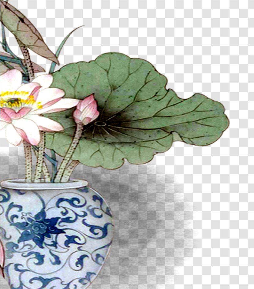 Download Nelumbo Nucifera - Ink - Lotus Pictures Transparent PNG