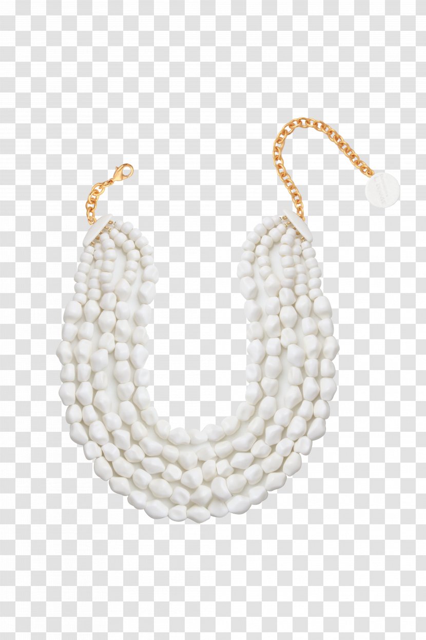 Necklace Pearl Jewellery Chain Transparent PNG