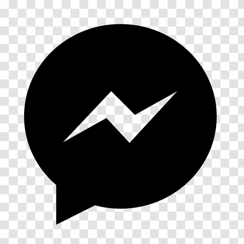 Social Media Facebook Messenger Messaging Apps - Icon Design Transparent PNG