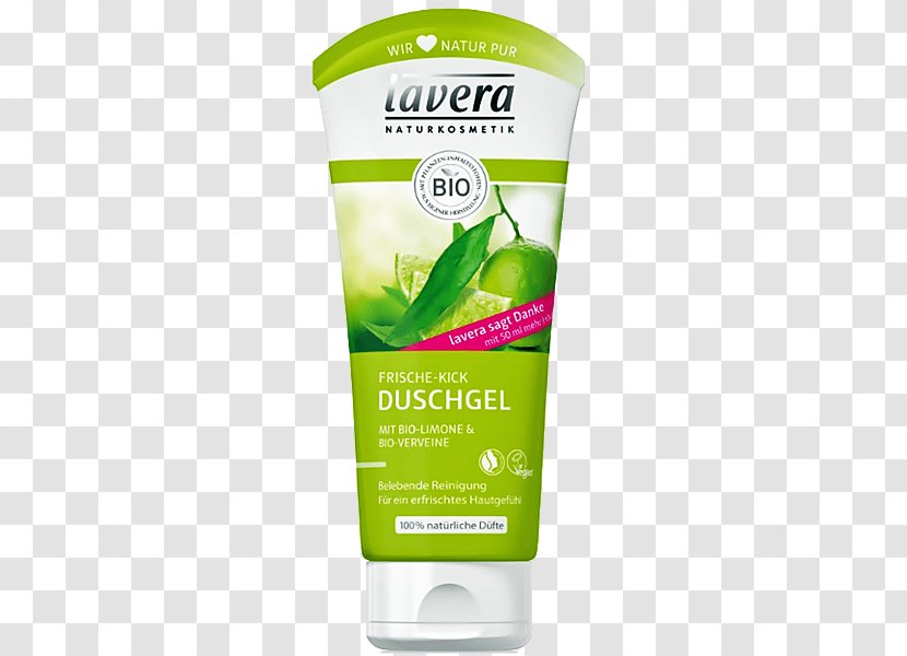 Lavera Calming Body Lotion Shower Gel Cosmetics Cream - Skin Care - LIMONE Transparent PNG