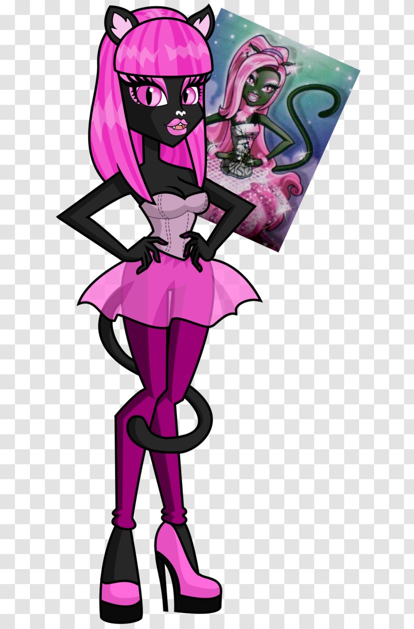 Monster High Friday The 13th Catty Noir Doll Toy Drawing - Supervillain - Fright Night Transparent PNG