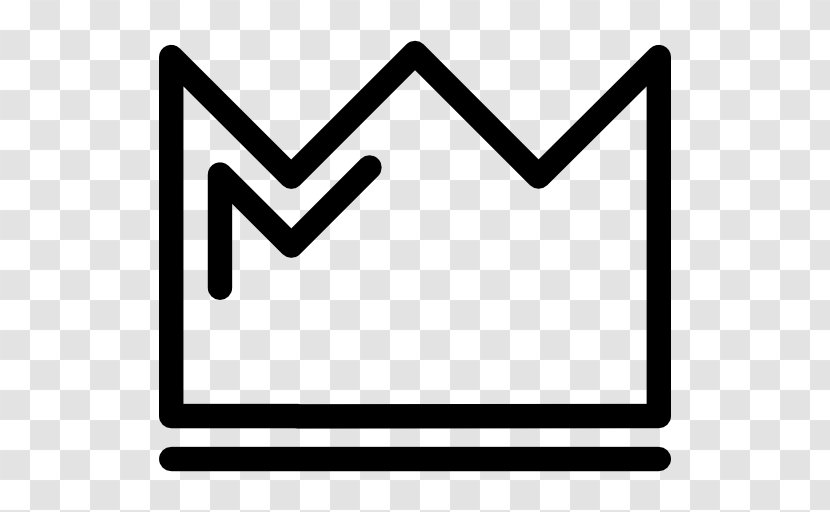 Download Clip Art - Black And White - Crown Transparent PNG