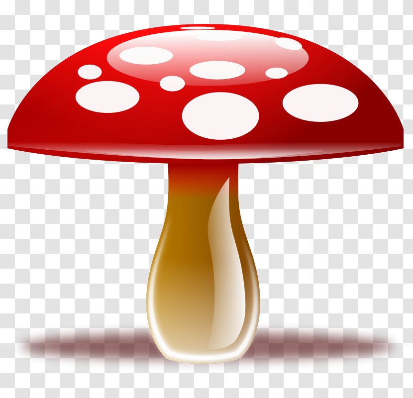 Edible Mushroom Clip Art - Royaltyfree - Poison Pictures Transparent PNG