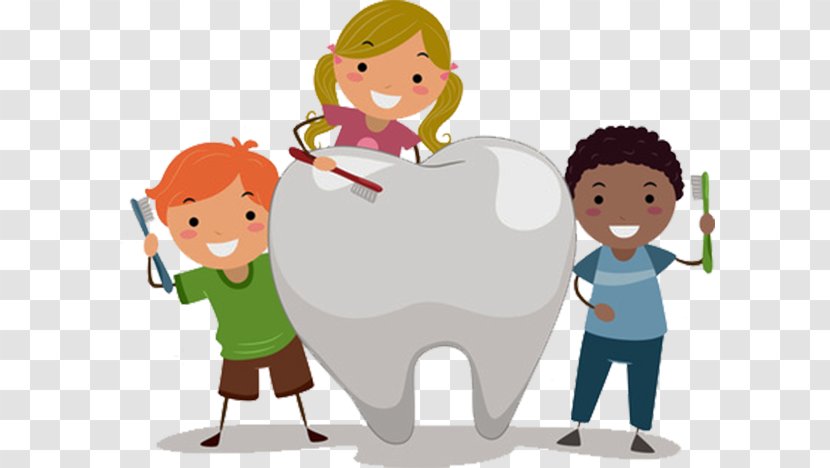 Pediatric Dentistry Child Tooth Decay - Tree - Teeth And Cartoon Kids Transparent PNG