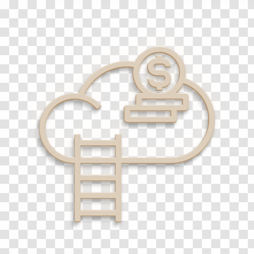 Startup Icon Cloud Icon Ladder Icon Transparent PNG