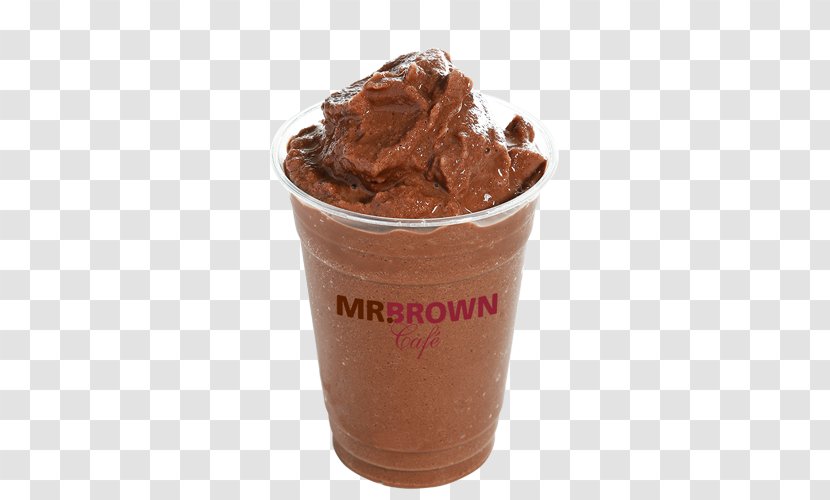 Chocolate Ice Cream Gelato Sundae Mr. Brown Coffee - Mr Transparent PNG