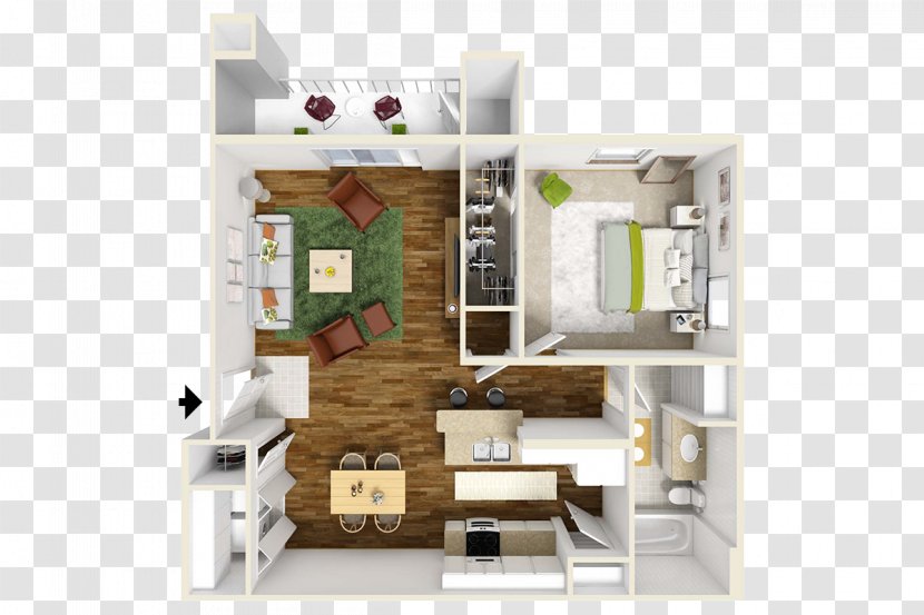 Furniture Floor Plan - Design Transparent PNG