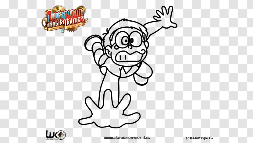 Nobita Nobi Drawing Coloring Book Shizuka Minamoto Child - Frame Transparent PNG