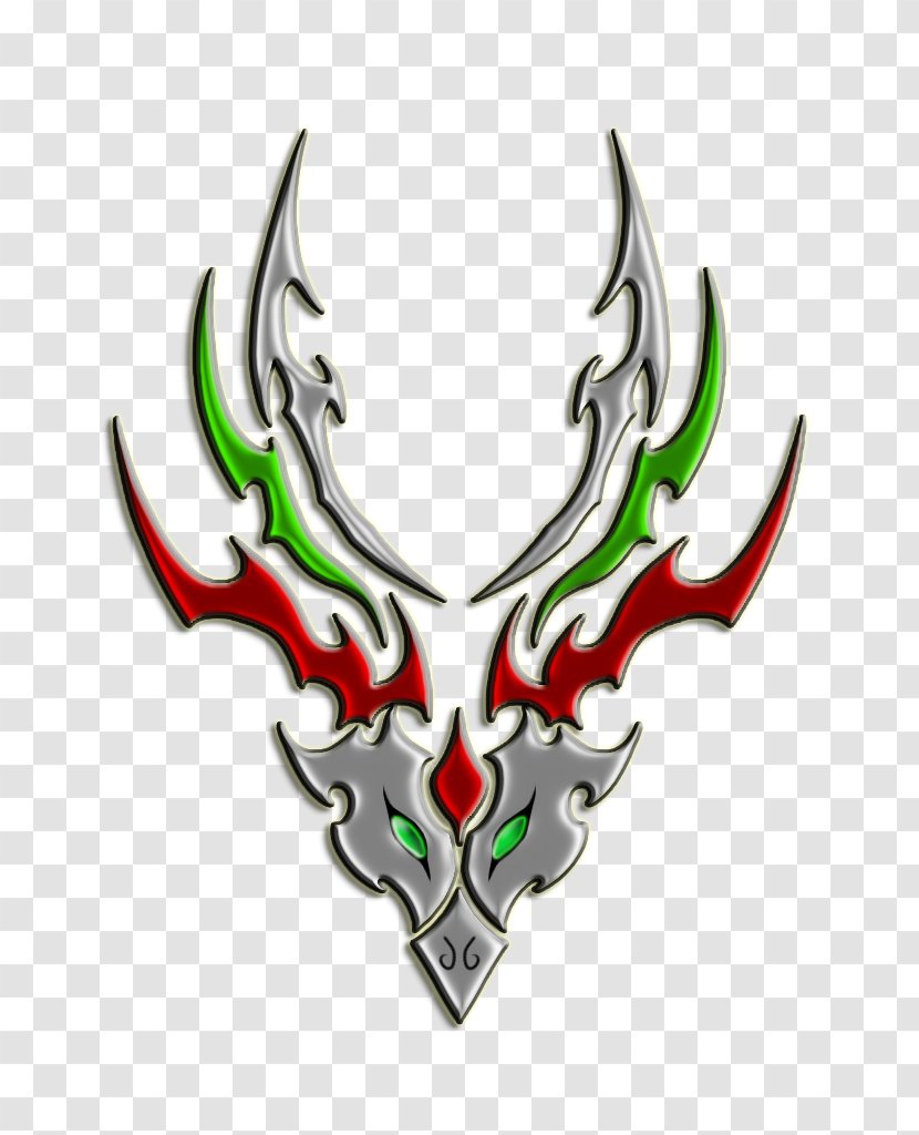 Antler Character Fiction Clip Art - Wing - Warframe Symbol Transparent PNG