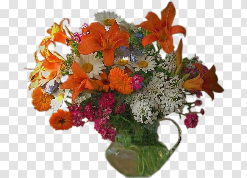 Floral Design Cut Flowers Vase Flower Bouquet - Flowering Plant Transparent PNG
