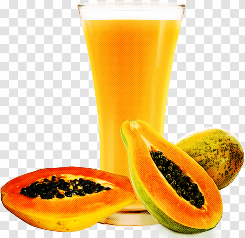 Papaya Natural Foods Food Juice Passion Fruit Juice Transparent PNG