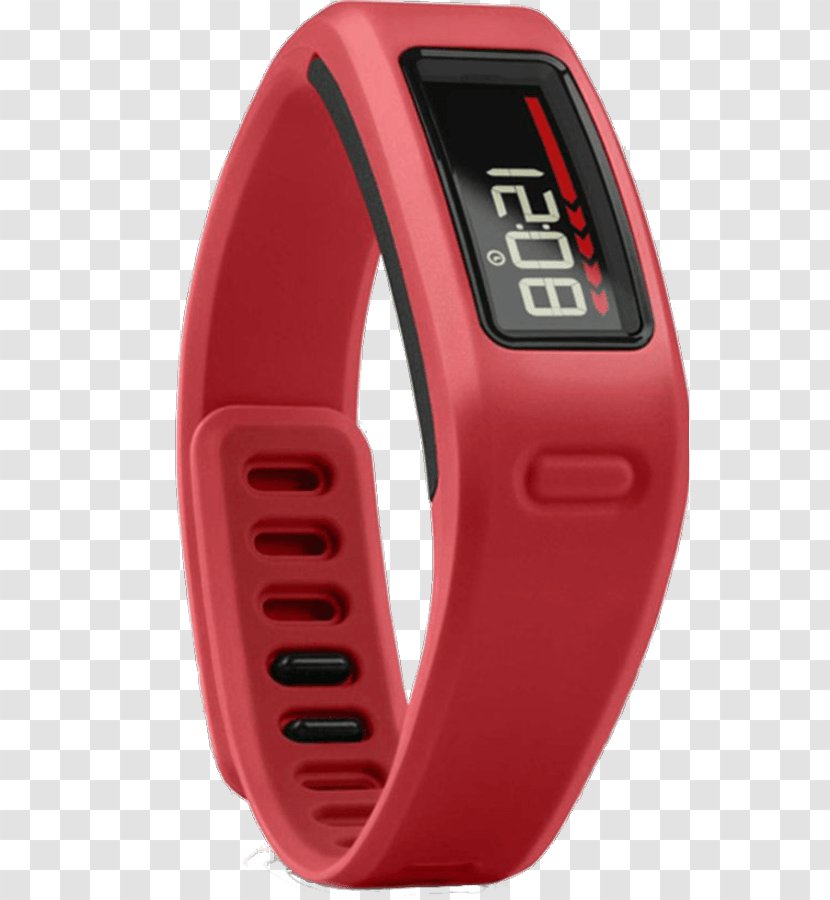 Garmin Vívofit Activity Tracker Heart Rate Monitor Vívosmart HR Red - Pulse Transparent PNG