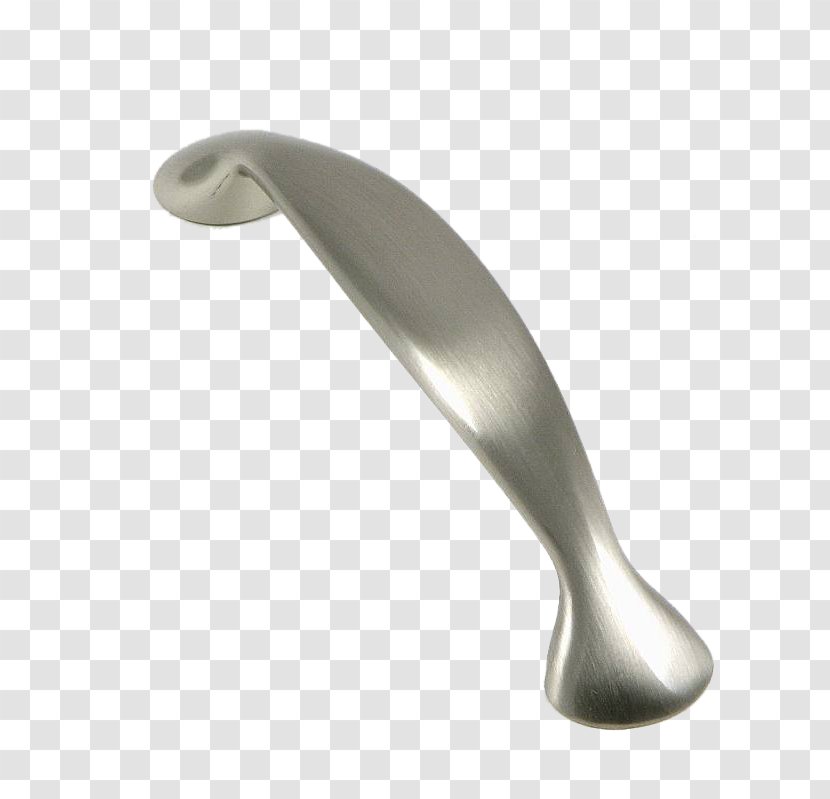 Drawer Pull Brushed Metal Cabinetry Kitchen Cabinet - Handle Transparent PNG