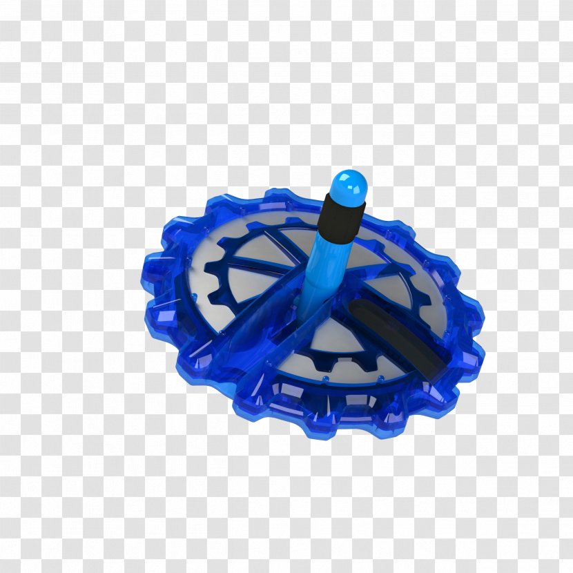 Blue ITop Spinning Tops Toy Game - Jewelry Making Transparent PNG