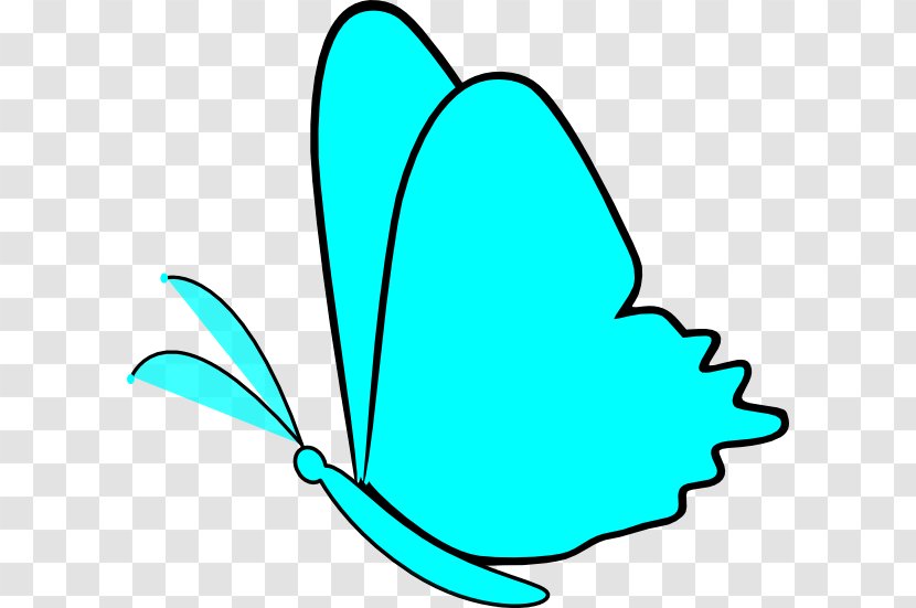 Butterfly Blue Clip Art Transparent PNG