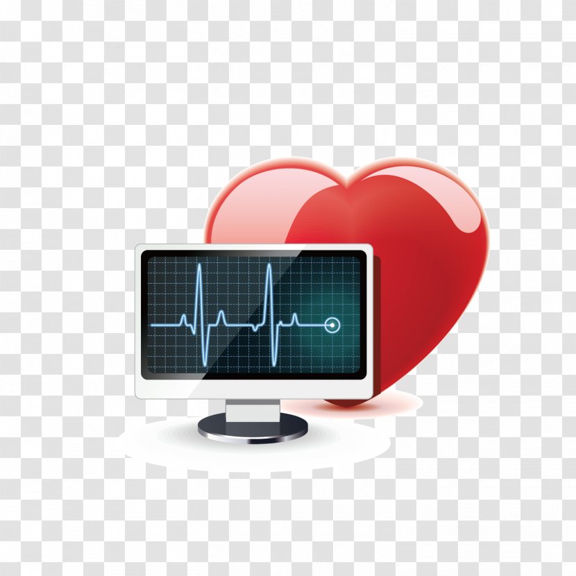 Heart Disease - Technology - Vector Pattern Material Health Examination Hospital Care Transparent PNG