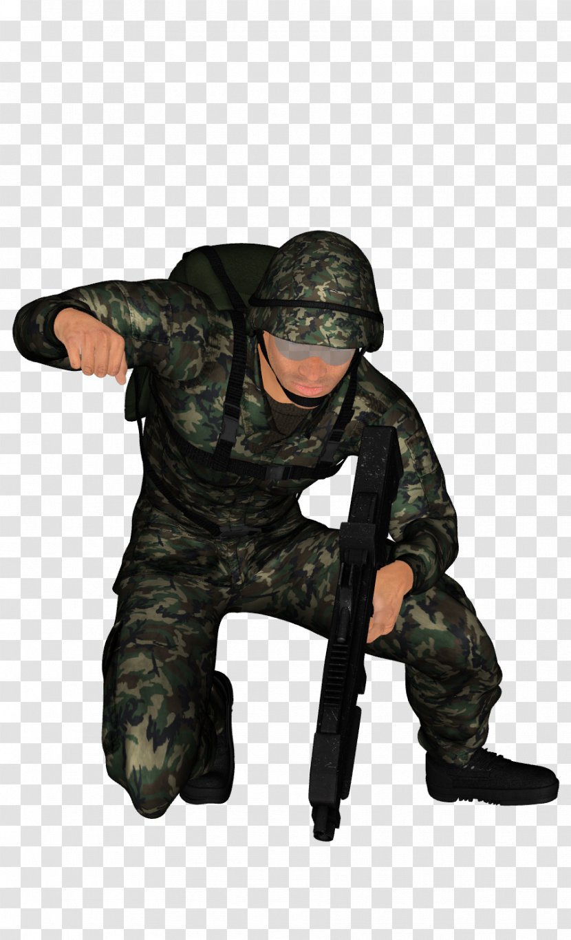 Infantry Soldier Military Camouflage Army - American Transparent PNG