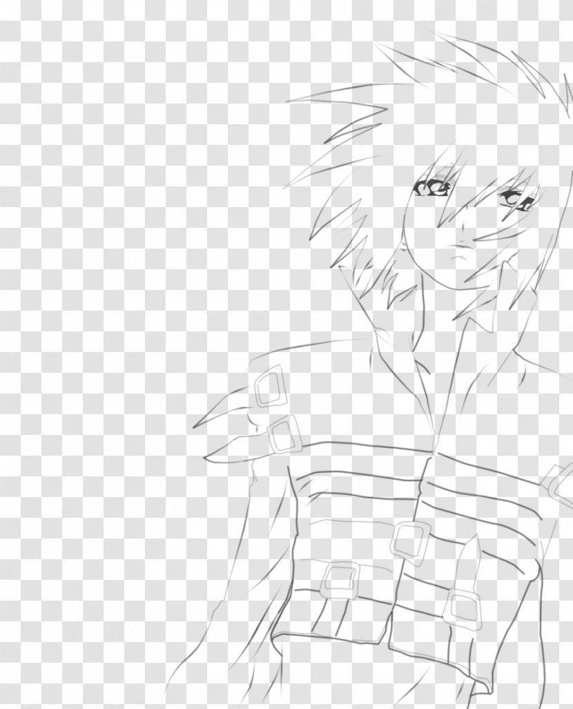 Drawing Nose Line Art Cartoon Sketch - Gundam Seed Transparent PNG