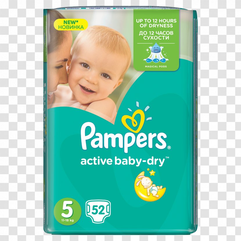 Pampers Baby Dry Diapers Economy Pack Plus Size Baby-Dry NZ Nappies 4 58 - Novi Transparent PNG