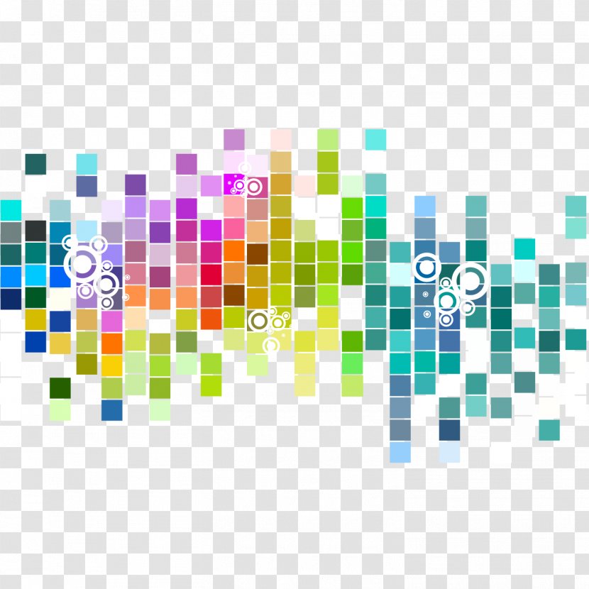 Color Mosaic - Sense Of Space Lattice Vector Transparent PNG