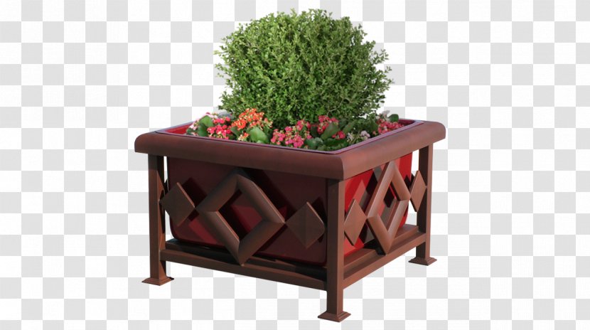Streetscape International LLC Flower Box Street Furniture Flowerpot - Table Transparent PNG