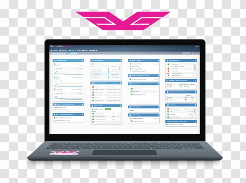 Data Loss Prevention Software Digital Guardian Computer Information Application - Security Transparent PNG