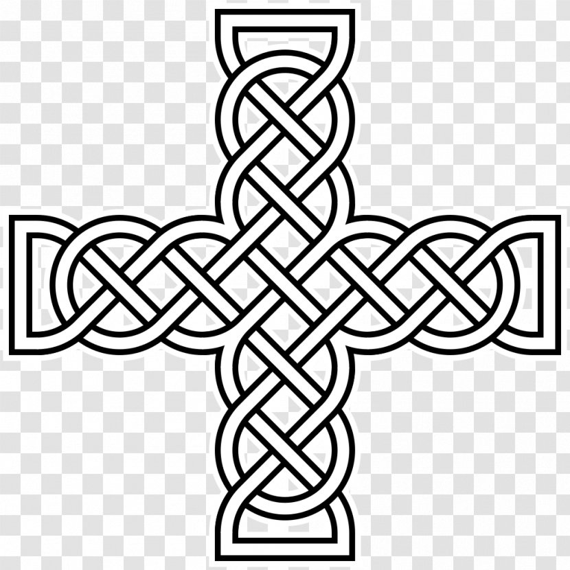 Celtic Knot Cross Art Clip - Symmetry - Decorative Pattern Summary Transparent PNG