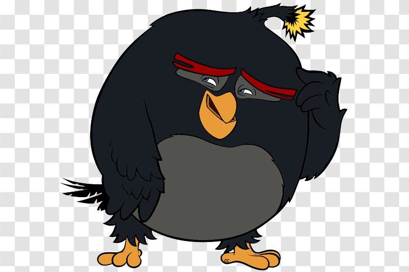 Angry Birds Mighty Eagle Clip Art - Fictional Character - Vulture Cliparts Transparent PNG