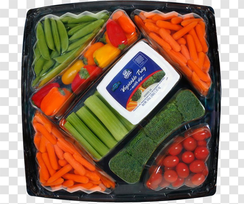 Baby Carrot Vegetarian Cuisine Broccoli Slaw Vegetable Tray - Dish Transparent PNG