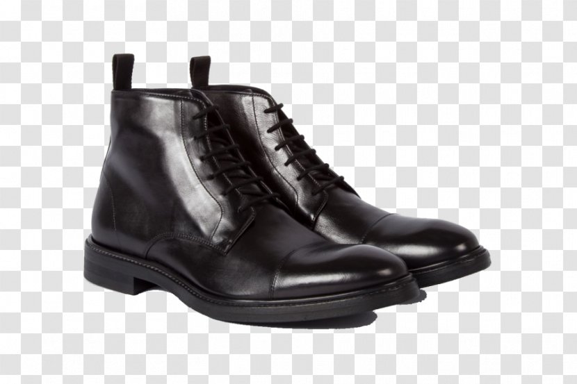 Leather Boot Calfskin Shoe - Walking Transparent PNG