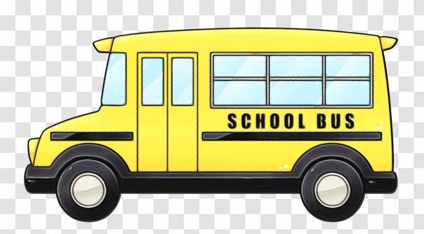 School Bus Drawing - Van - Public Transport Transparent PNG